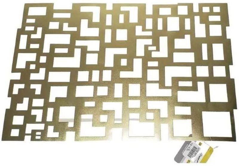 Imagem de Lugar Americano Geometric Gold 7184 - Mimo Style