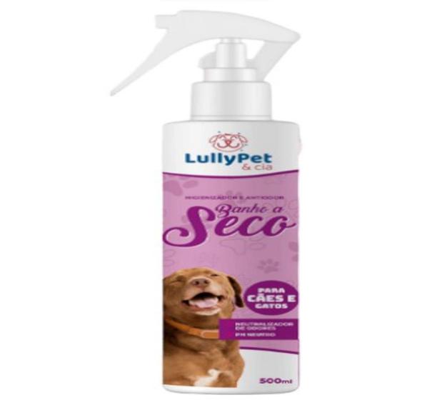 Imagem de LullyPet & Cia Banho a Seco Higienizadore Anti Odor 500 ml