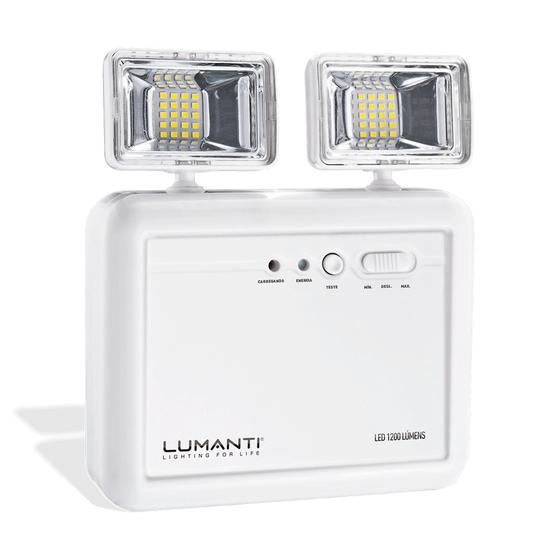 Imagem de lumanti luminaria de emergencia led 1200 lumens