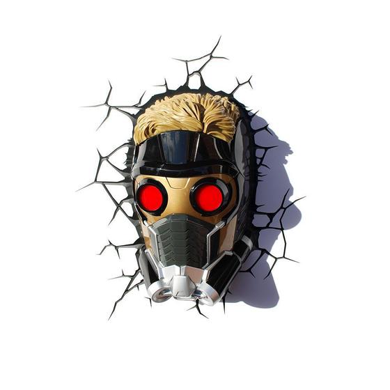 Luminária 3D Light FX Star-Lord Guardiões da Galáxia Oficial Menor preço em Luminária 3D Light FX Star-Lord Guardiões da Galáxia Oficial