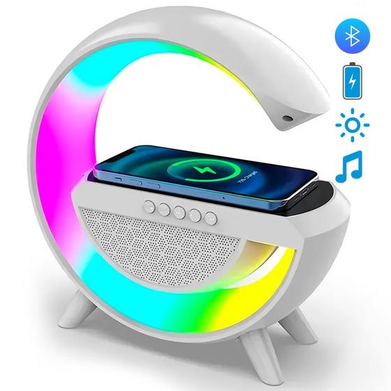Luminária 4 em 1 Carregador sem fio caixa de som bluetooth G SPEAKER led RGB controles por aplicativo é ruim? Luminária 4 em 1 Carregador sem fio caixa de som bluetooth G SPEAKER led RGB controles por aplicativo é boa?
