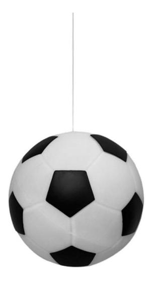 Imagem de Luminaria Abajur Bola De Futebol Pendente Decoração Present