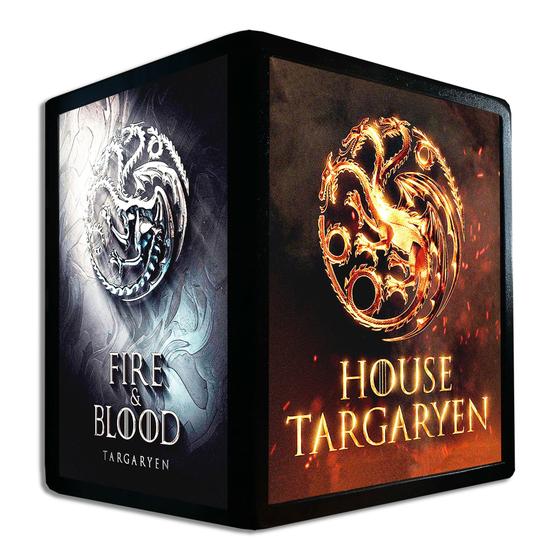 Imagem de Luminária Abajur Cubo House of the Dragon Targaryen Game of Thrones