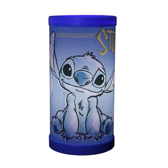 Imagem de Luminária Abajur de Mesa Infantil Usare Lumi Stitch Disney