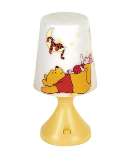 Imagem de Luminária Abajur Infantil Pooh Amarelo Led - Startec