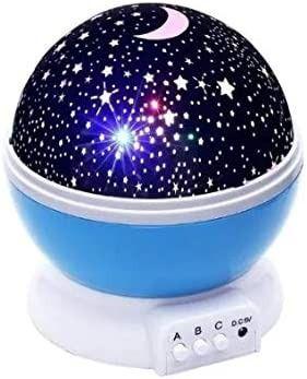 Imagem de Luminária Abajur Star Master Lua Estrela Usb Galaxy Lighting