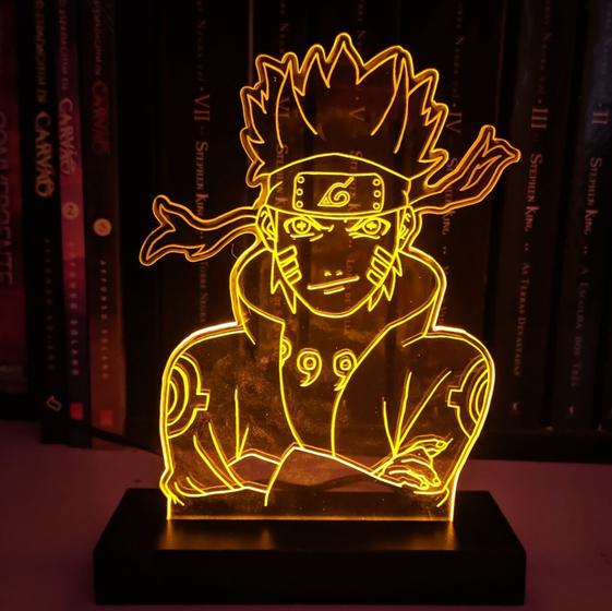 Luminária Anime Naruto Uzumaki - Brindes AG - Luminária - Magazine Luiza