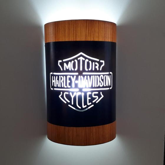 Imagem de Luminária Arandela de parede Bar Harley Davidson