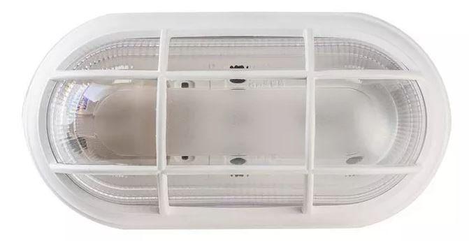 Imagem de Luminária Arandela Tartaruga OPL Externa ABS Com Grade 1xE27 Bivolt