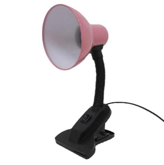 Imagem de Luminária Articulável Com Presilha Rosa