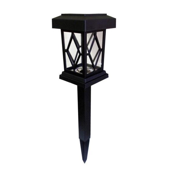 Imagem de Luminária Balizadora Solar Tipo Lampião com Led - DNI6118 - KEY WEST