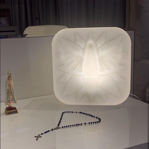 Imagem de Luminária Box Espirito Santo LED RGB com fio