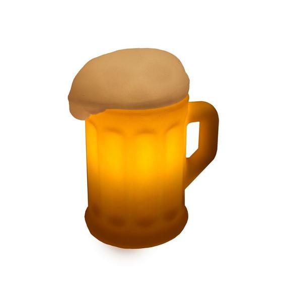 Imagem de Luminária Caneca de Chopp Usare Decoração Presente para Fãs de Chope Cerveja Dia dos Pais Namorados