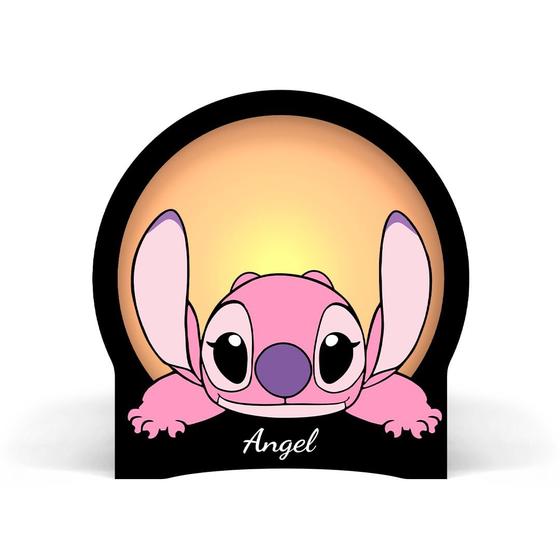 Imagem de Luminária Circular Angel Lilo e Stich