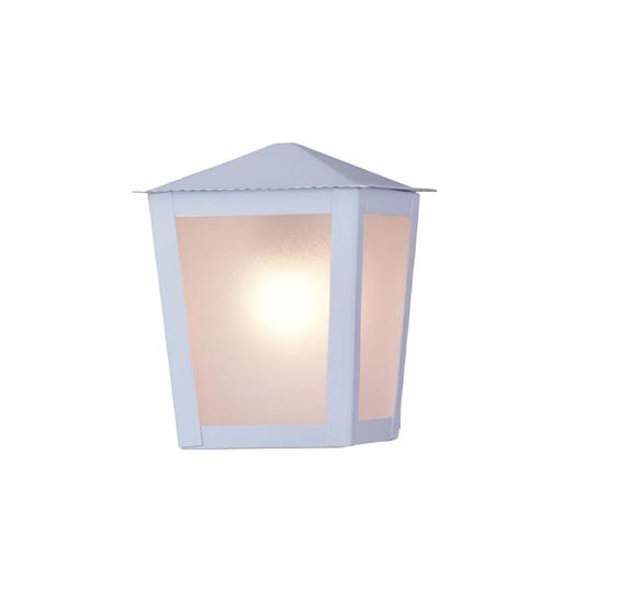 Luminária Colonial Arandela Externa Quadrada Lustre de Parede Ideal