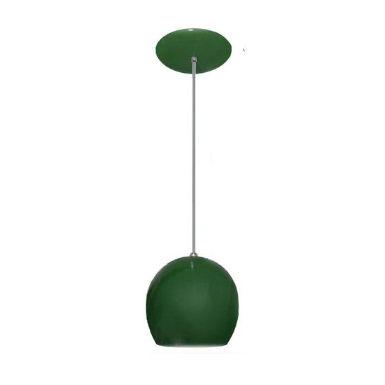 Luminaria Colorida Modelo Bolinha - Cor Verde Menor preço em Luminaria Colorida Modelo Bolinha - Cor Verde