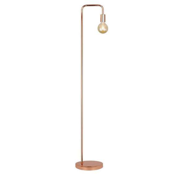 Luminária Coluna de Piso Savona em Metal Rose Gold Premier