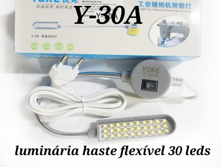Imagem de Luminária Com 30 Leds  Haste Flexível Imã -autovolt/bivolt-