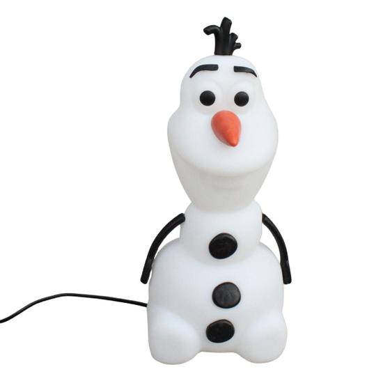 Imagem de Luminária da Disney Frozen Olaf Iten de Colecionador