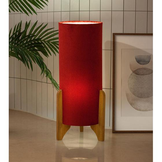 Luminária de Chão Vitoria Terracota/bolcle ATRAENTE MOVEIS