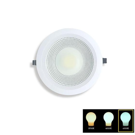 Imagem de Luminária De Embutir Spot Led Redonda 30w Branco Frio 6000k