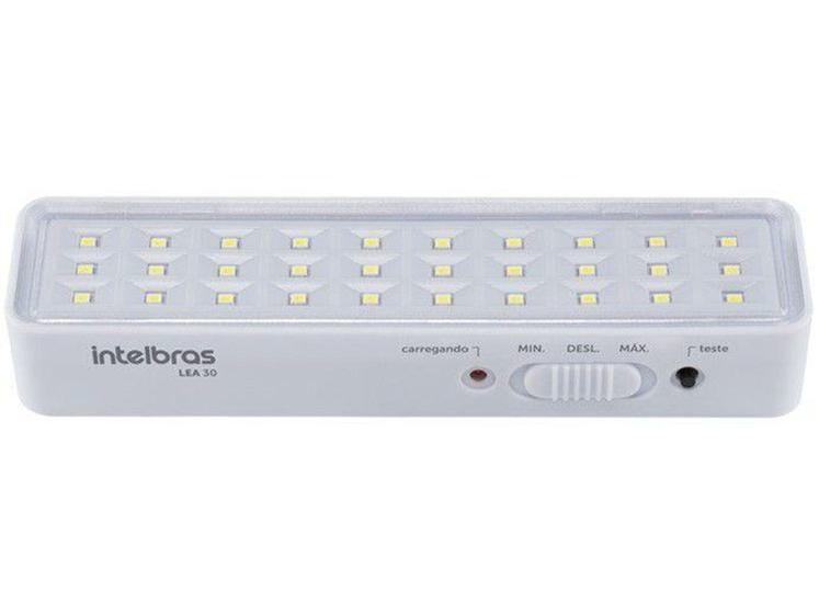 Imagem de Luminária de Emergência 30 LEDs 100 Lumens - Intelbras LEA 30