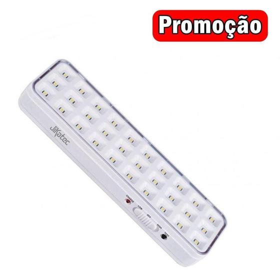 Luminaria de Emergencia 30 Leds Bivolt 110/220v * JIKATEC ELETRONICOS