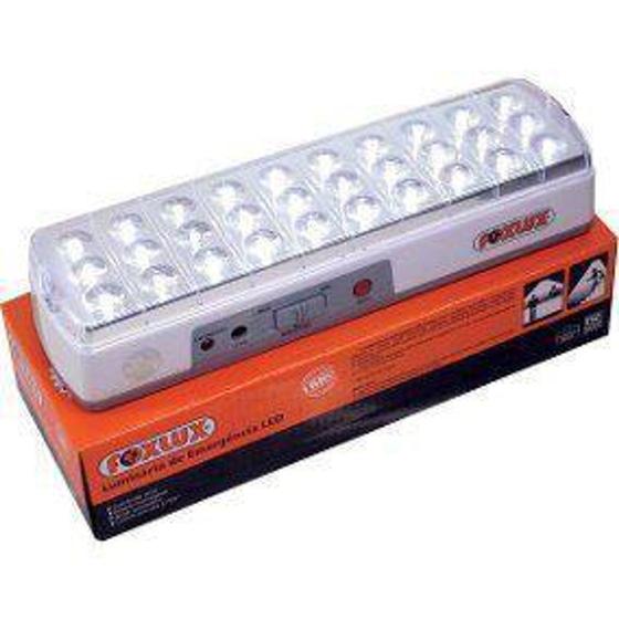 Luminaria De Emergencia 30 Leds Bivolt Foxlux Luminária de Emergência