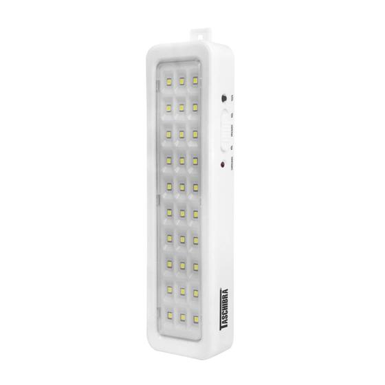 Imagem de Luminária De Emergência 30 Leds Pratic Tle 06 Bivolt 6000K