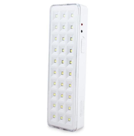 Imagem de Luminária de Emergencia 30 LEDs Slim - Segurimax