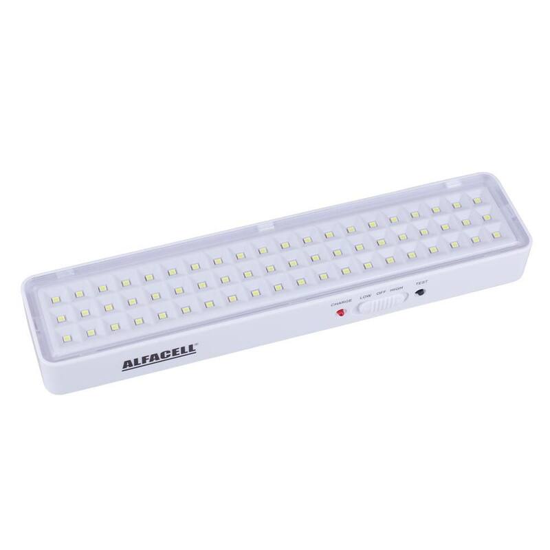 Luminária de Emergência 60 Leds Alfacell AL50082 Bivolt - Luminária de ...