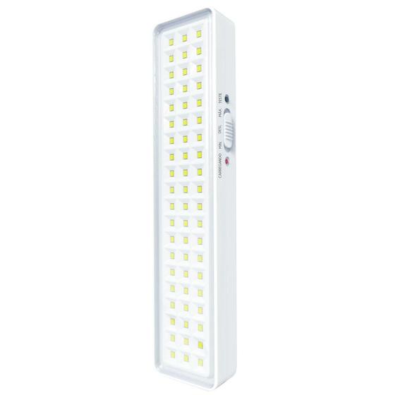 Luminária de emergência 60 Leds Elgin Luminária de Emergência
