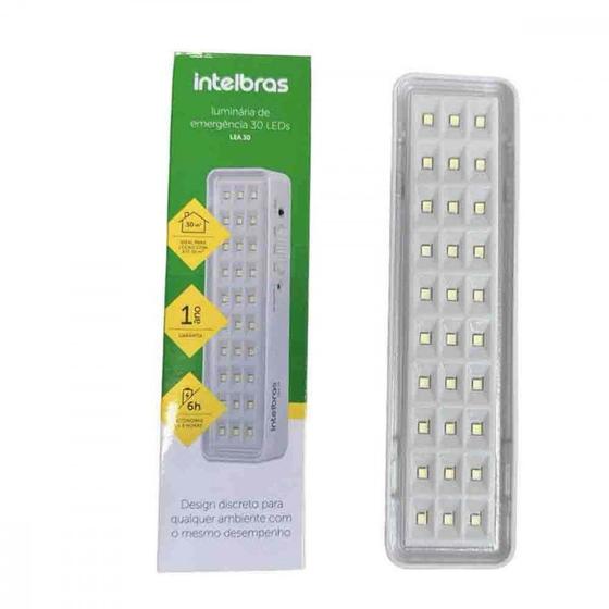 Imagem de Luminaria De Emergencia Intelbras 30 Leds Lea 30 Bivolt