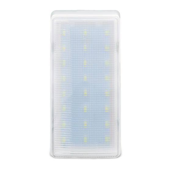 Imagem de Luminaria de emergencia led 200 lumens segurimax 25113