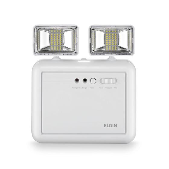 Imagem de Luminária De Emergência LED 8W 1200 Lumens Elgin