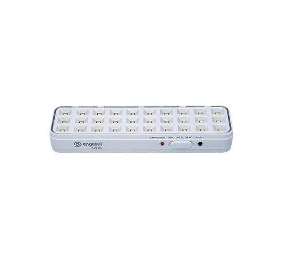 Luminária De Emergência Led Autônoma LDE 30L Engesul Menor preço em Luminária De Emergência Led Autônoma LDE 30L Engesul