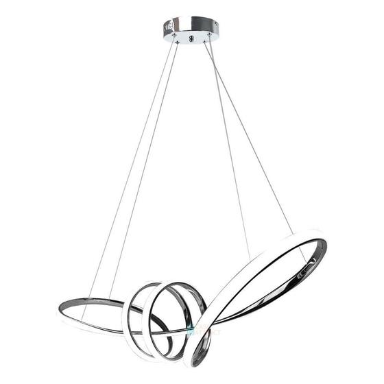 Luminária De Led 60W Sala Cozinha Iluminação Hall De Entrada Casa Attract Luminária