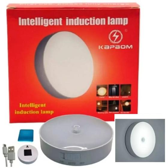 Imagem de Luminária de Led com Sensor de Movimento Recarregável