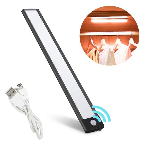 Luminária De Led Lâmpada Bastão Recarregável Sem Fio USB 110v/220v HOME IMPORTS Luminária