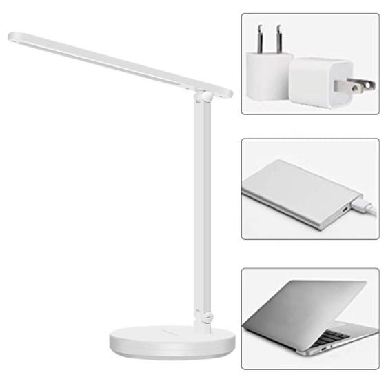 Luminária de Led Mesa Articulável Recarregável Knup KPFR507