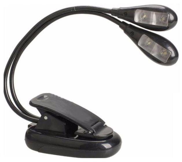 Luminária De Led Para Estante De Partitura Custom Sound Cls 4