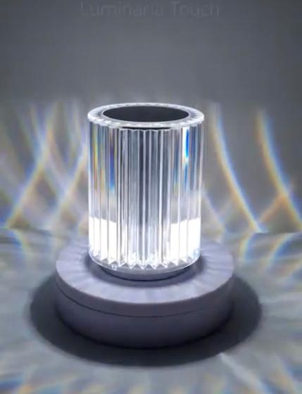 Imagem de Luminaria de led touch  3 cores ch-023 xtrad
