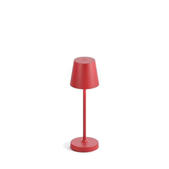 Imagem de Luminária de Mesa Abajur LED Mini TN Interlight - Portátil Sem Fio - Vermelho