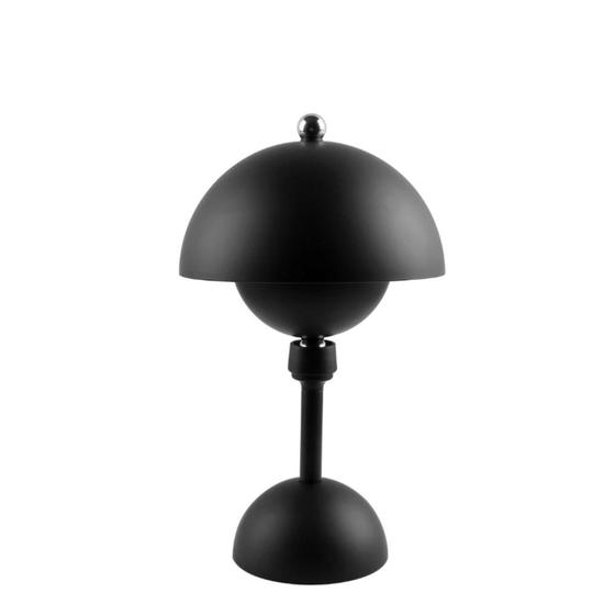 Imagem de Luminária de Mesa Abajur Mag Ufo Preto 5W LED 3 em 1 Dimerizável e Recarregável 31CM DS8316