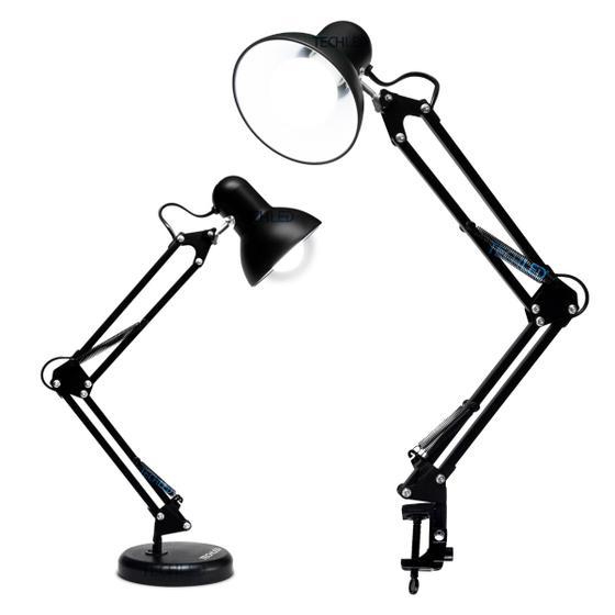 Luminária de Mesa Articulada Pixar p/ Escritório Sala Quarto Garra e Base Techled Menor preço em Luminária de Mesa Articulada Pixar p/ Escritório Sala Quarto Garra e Base Techled