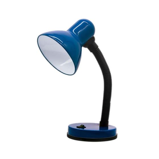 Imagem de Luminária De Mesa Escritório Estudos Viking Desk Lamp Azul