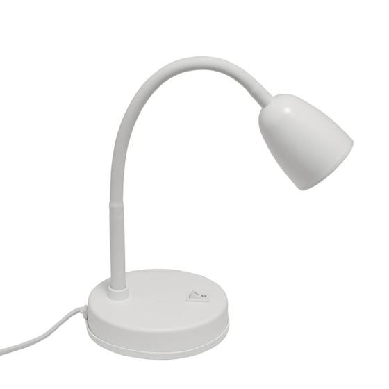 Imagem de Luminaria De Mesa Led Abs Branco 4w 3000k Yamamura