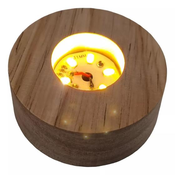 Imagem de Luminária de Mesa LED Bola de Cristal 3d Led Planeta Terra