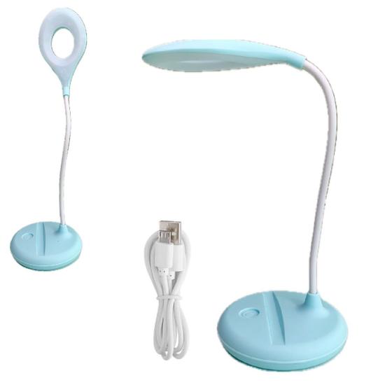 Imagem de Luminária de Mesa Led Flexível Touch Com USB Recarregável