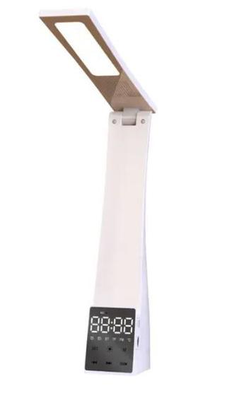 Luminária de Mesa Marah Led 3W 3000K/4000K/6000K Rádio e Relógio - Luminatti Menor preço em Luminária de Mesa Marah Led 3W 3000K/4000K/6000K Rádio e Relógio - Luminatti